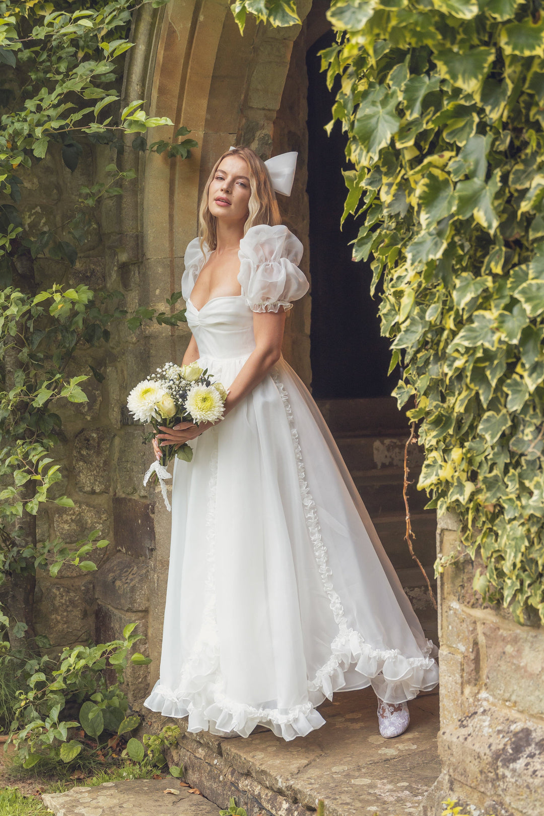 Vestido de princesa rosa - Azul bígaro