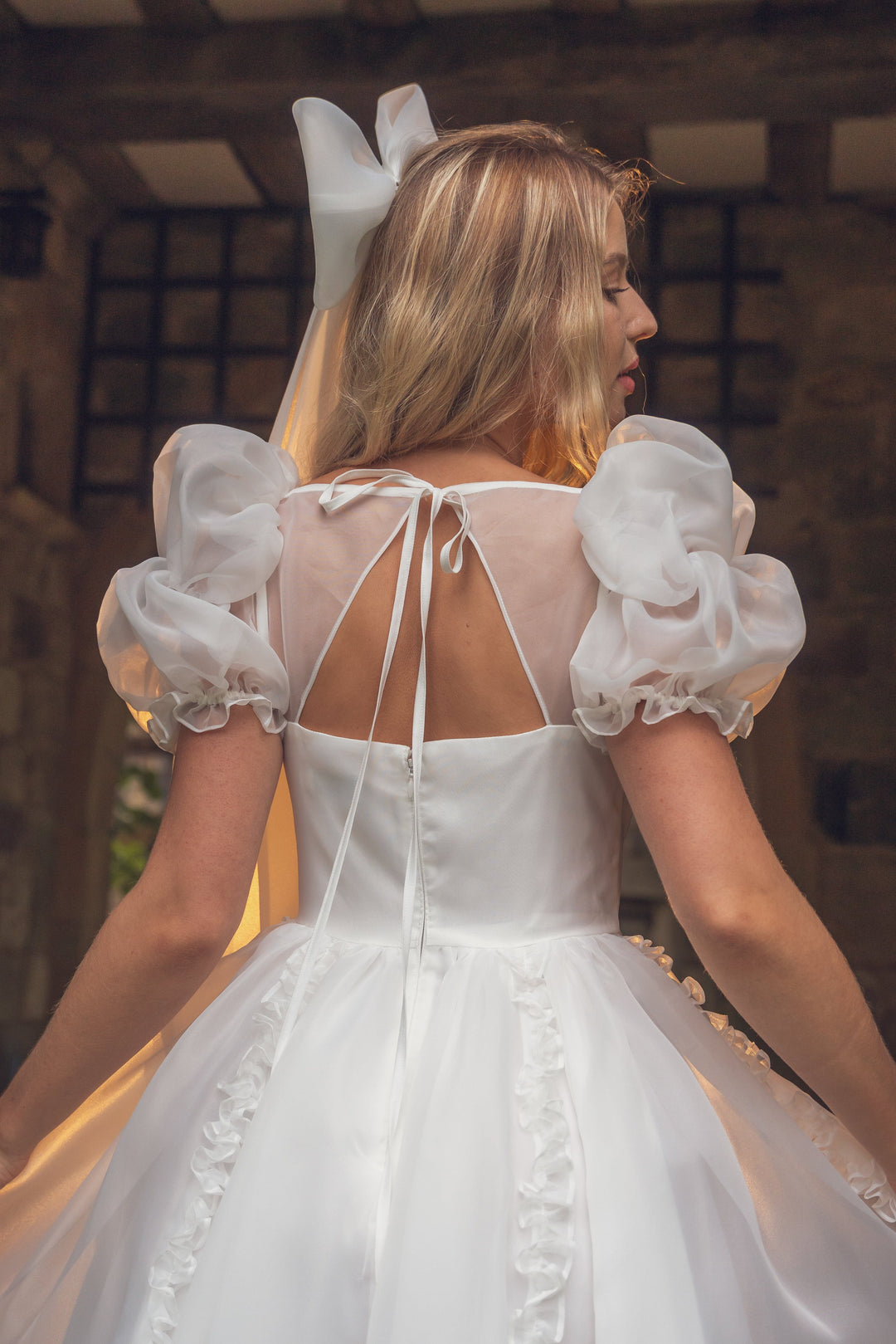 Rose Princess Gown - Pearl White Fairy Tong Rose Princess Gown - Pearl White Fairy Tong