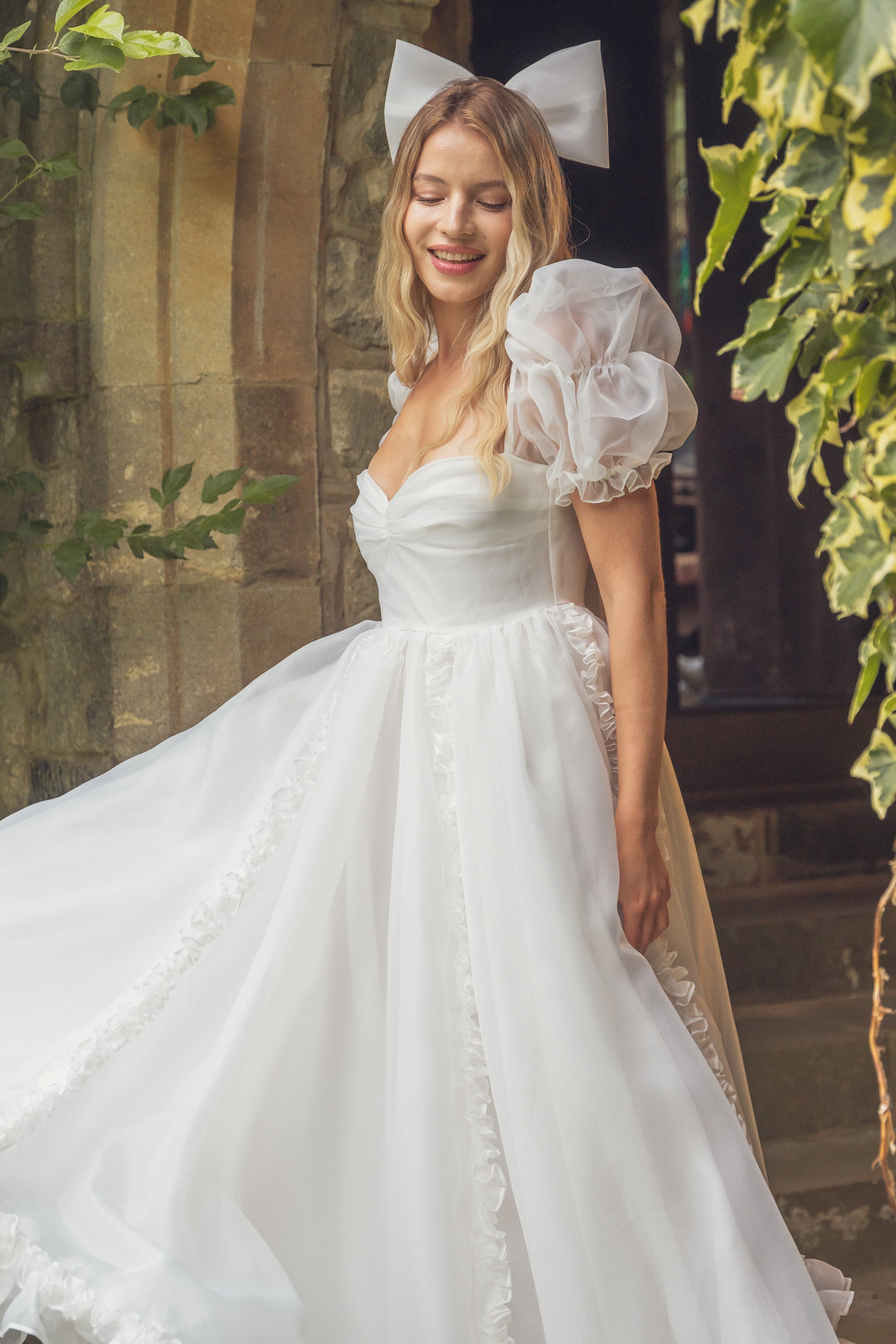 Vestido de princesa rosa - Azul bígaro