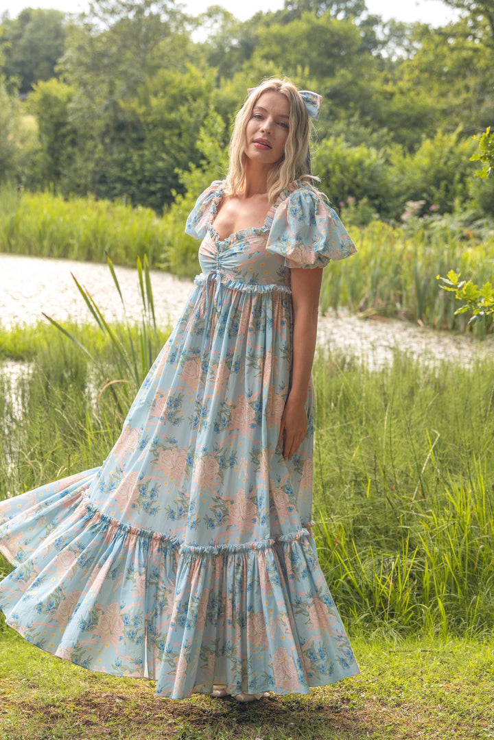 Rose Harmony Maxi Dress