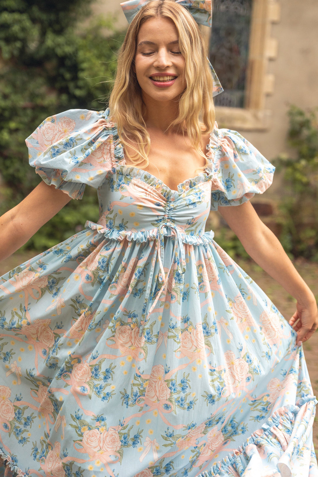 Rose Harmony Maxi Dress Fairy Tong Rose Harmony Maxi Dress Fairy Tong