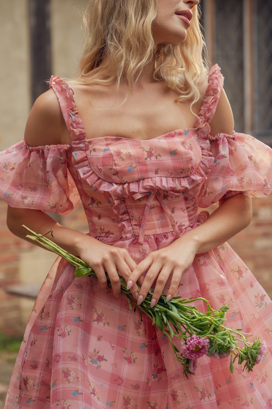 sound of music party dress PeriodDramas.com