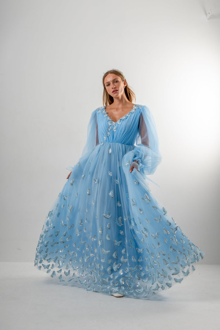 The 5th Butterfly Crystal Gown - Fairy Tong