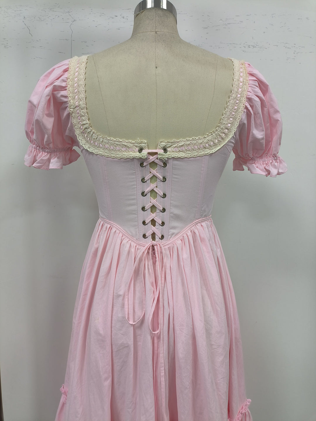 *Sample* Pink Corset Midi Dress - Fairy Tong