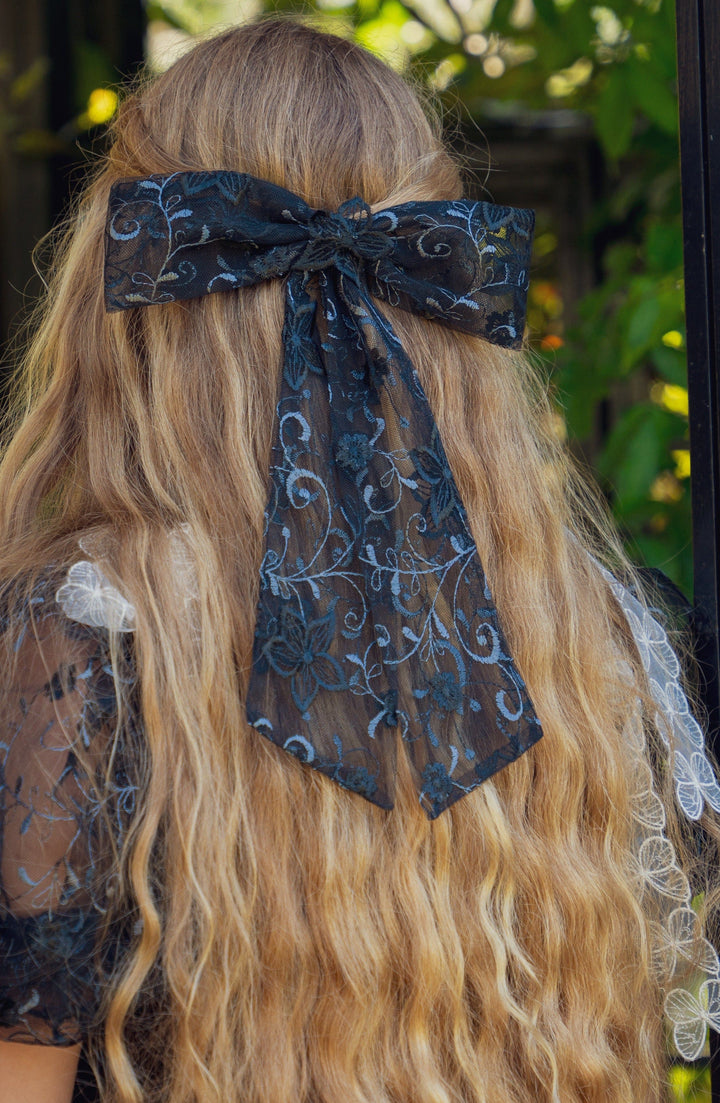 Fairy Tong Accessory Medium / Black Magic Magic Hair Bow - 7 Colourways