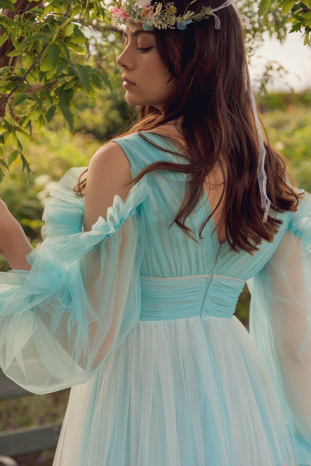 Aurora Butterfly Gown - Baby Blue Fairy Tong Aurora Butterfly Gown - Baby Blue Fairy Tong