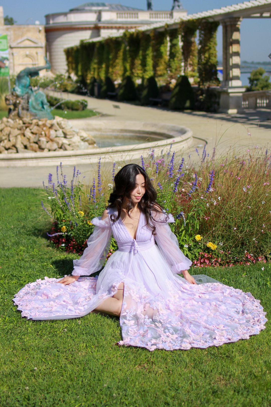 Aurora Butterfly Gown - Lavender Fairy Tong Aurora Butterfly Gown - Lavender Fairy Tong
