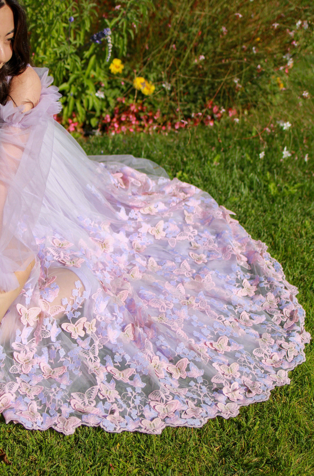 Aurora Butterfly Gown - Lavender Fairy Tong Aurora Butterfly Gown - Lavender Fairy Tong