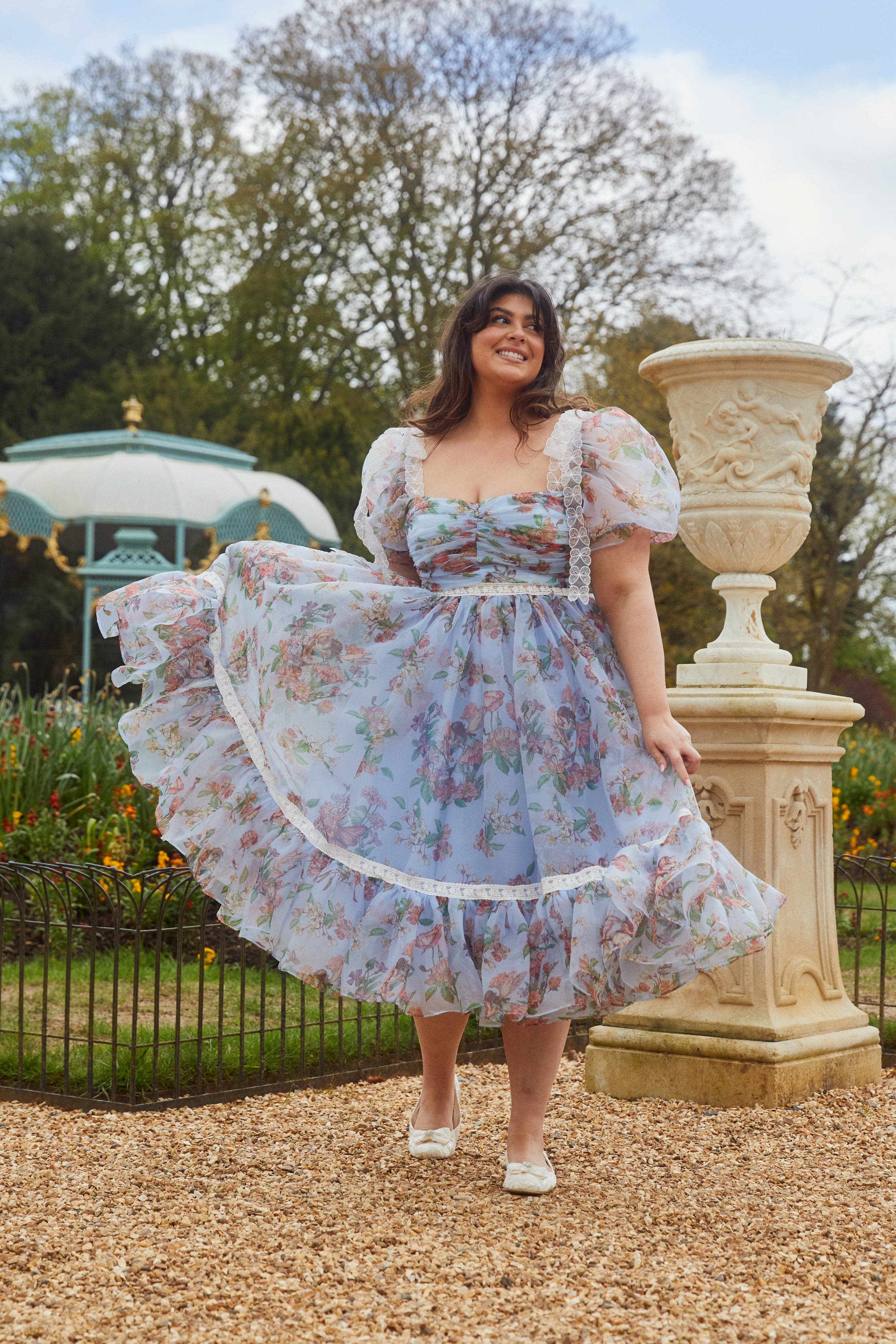 Blue Magic Fairy Soirée Midi Dress – Fairy Tong