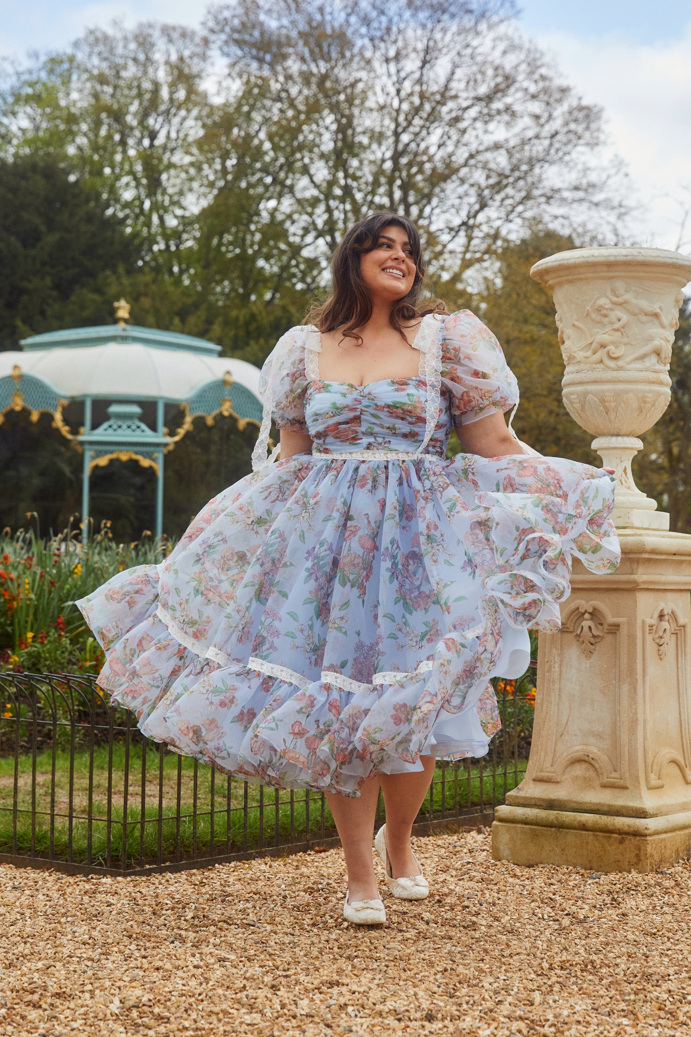 Blue Magic Fairy Soirée Midi Dress – Fairy Tong
