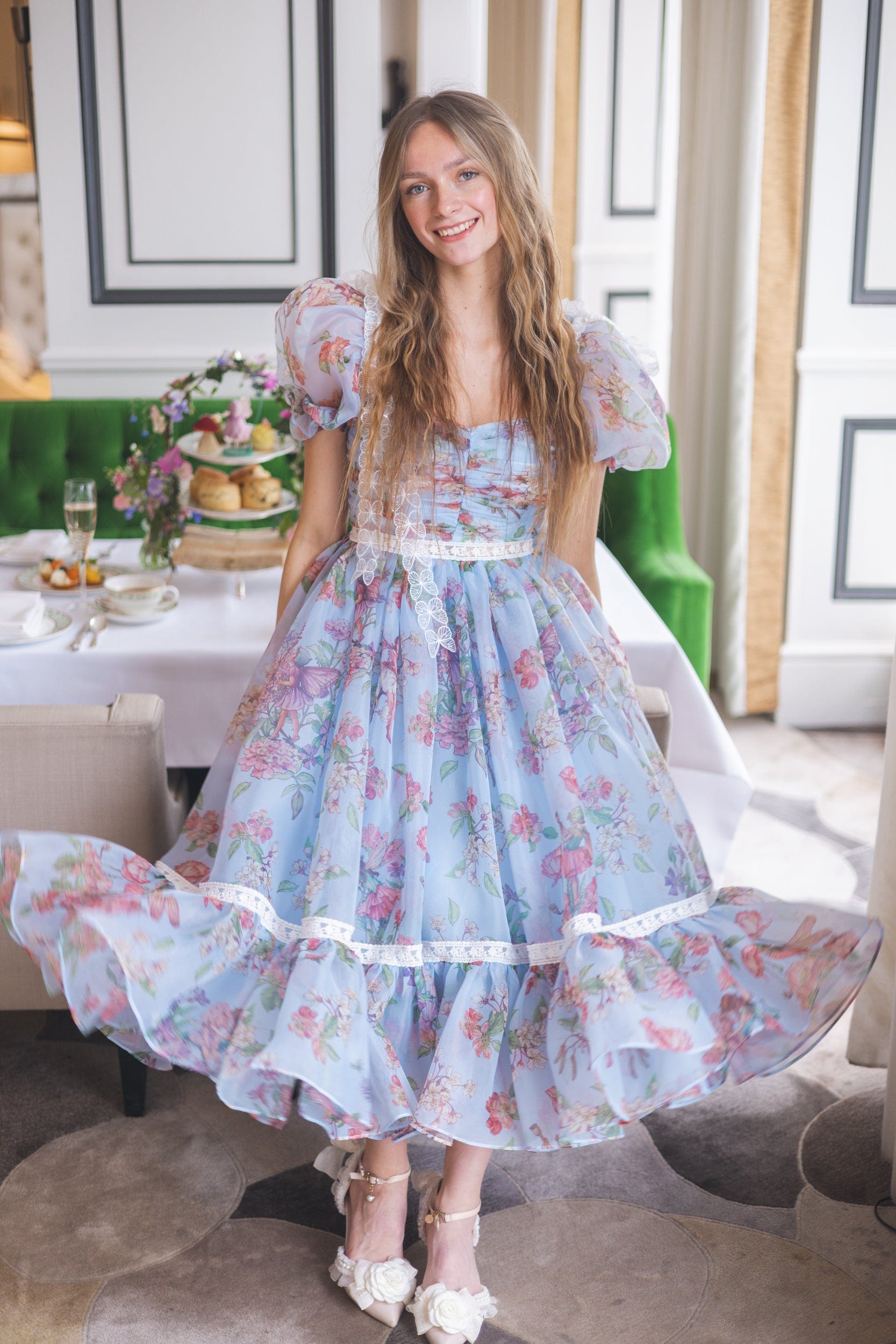 Blue Magic Fairy Soirée Midi Dress – Fairy Tong