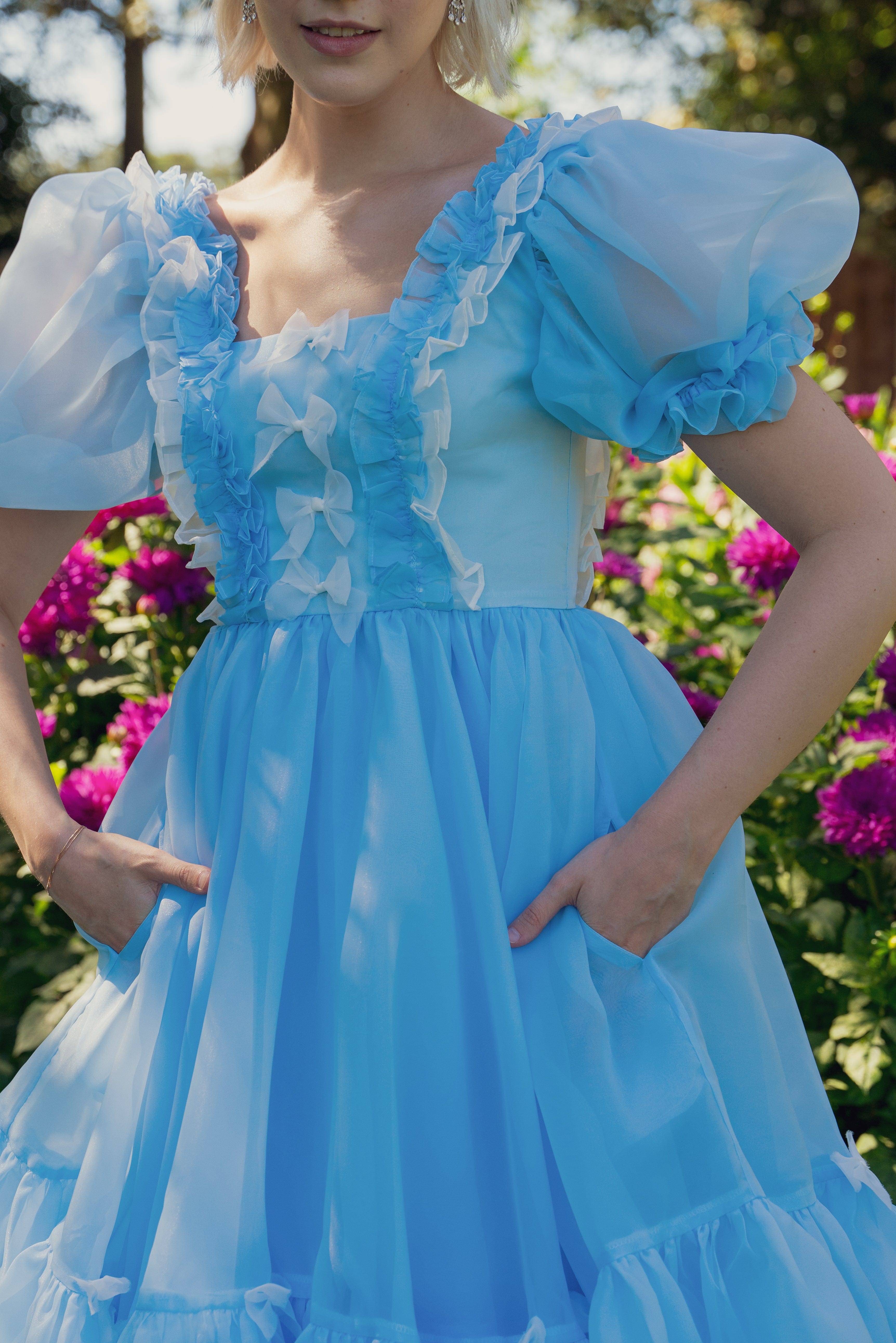 Blue Sky Daydream Midi Dress – Fairy Tong