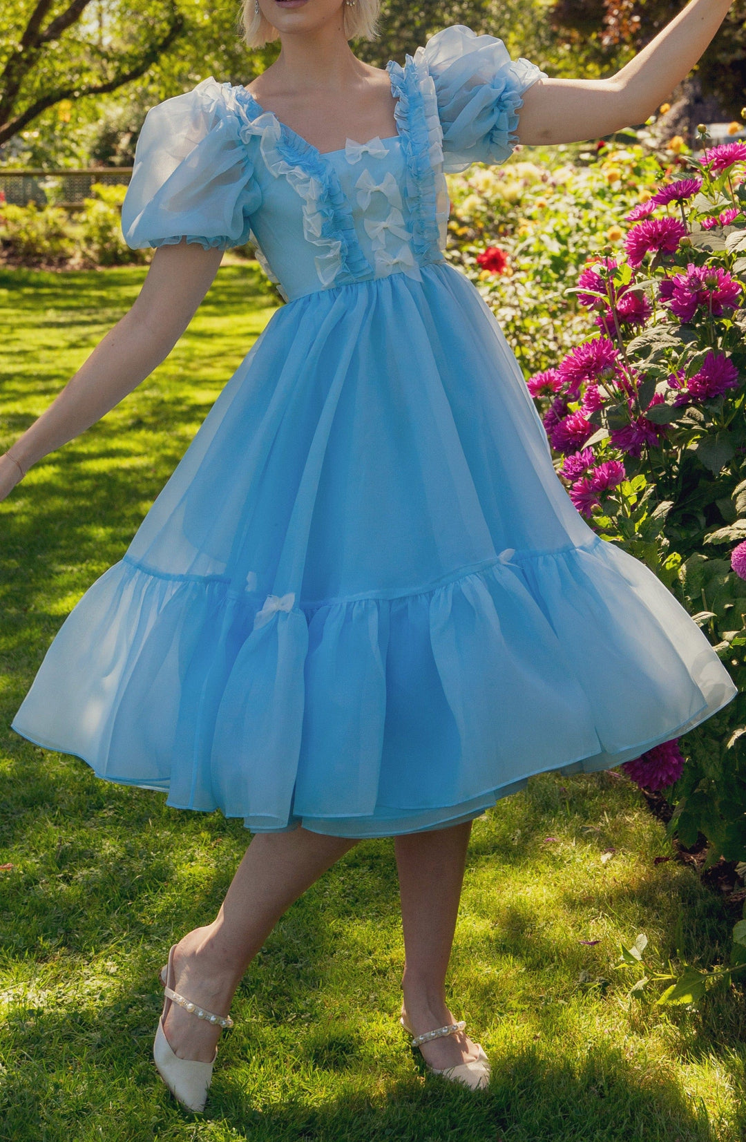Fairy Tong dress Blue Sky Daydream Midi Dress