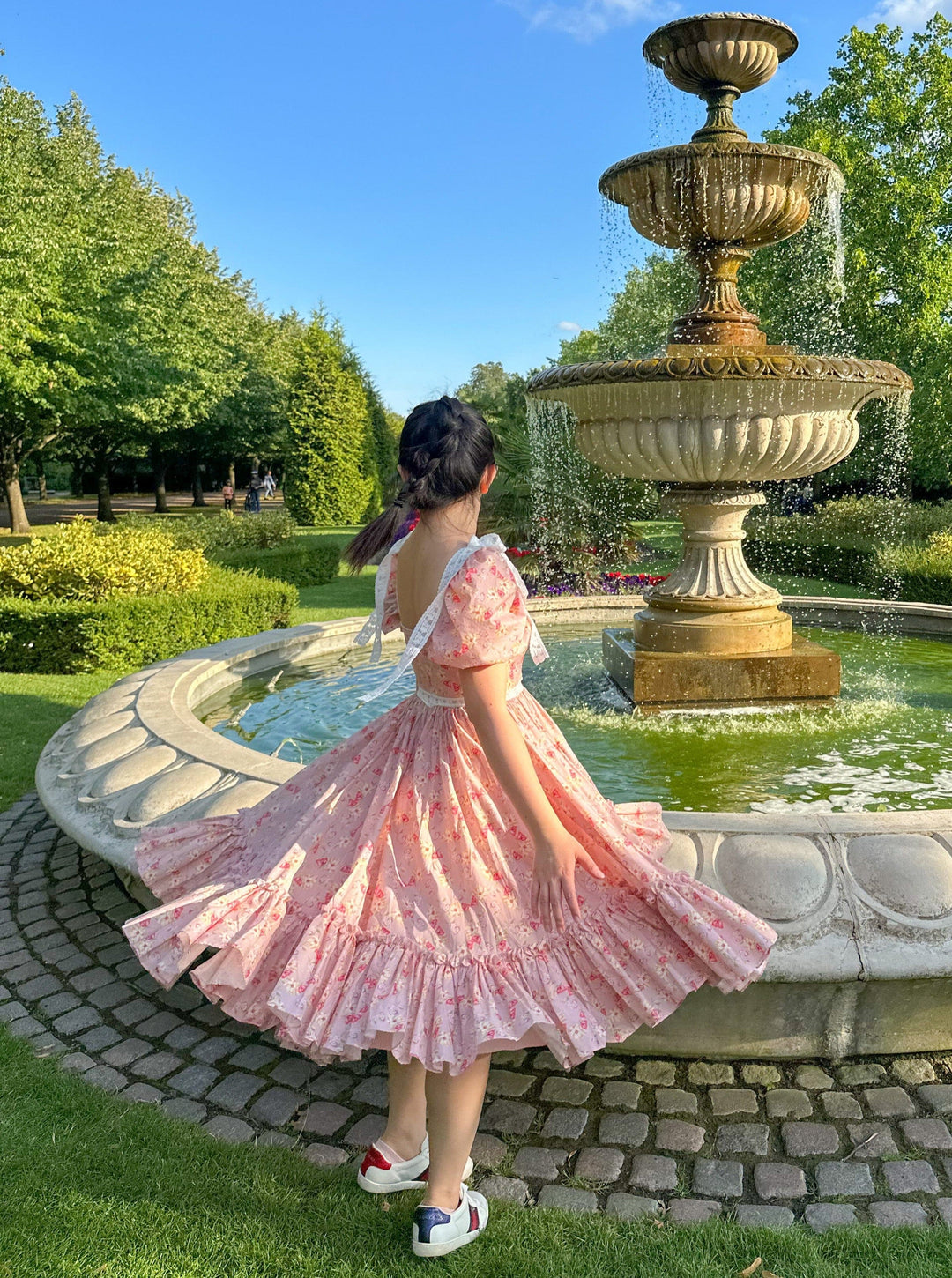 Cottage Magic Midi Dress - Dusty Pink Fairy Tong Cottage Magic Midi Dress - Dusty Pink Fairy Tong