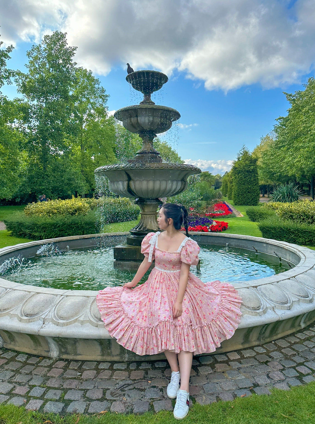 Cottage Magic Midi Dress - Dusty Pink Fairy Tong Cottage Magic Midi Dress - Dusty Pink Fairy Tong