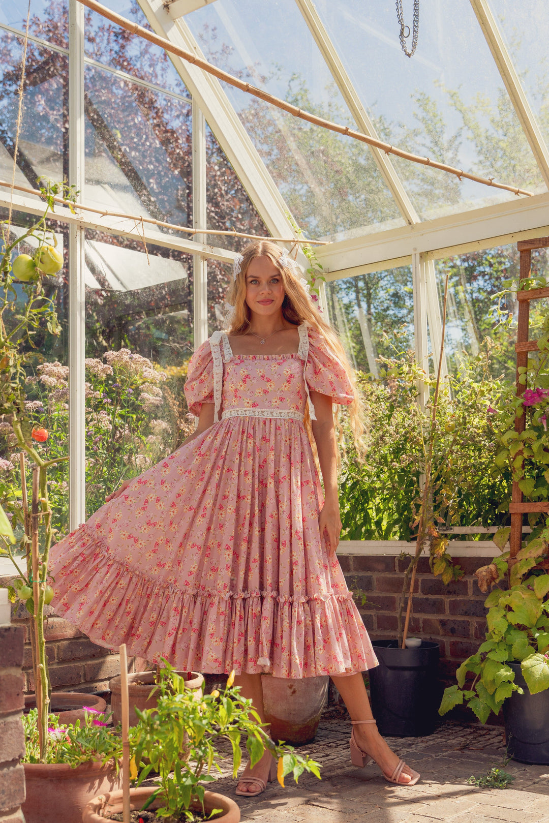 Cottage Magic Midi Dress