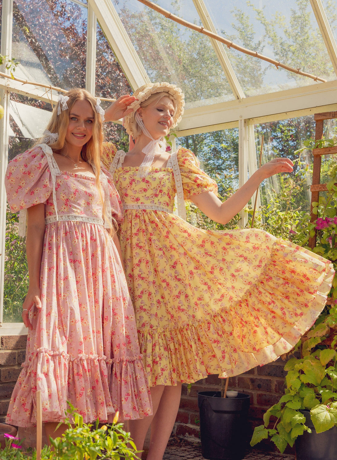 Cottage Magic Midi Dress