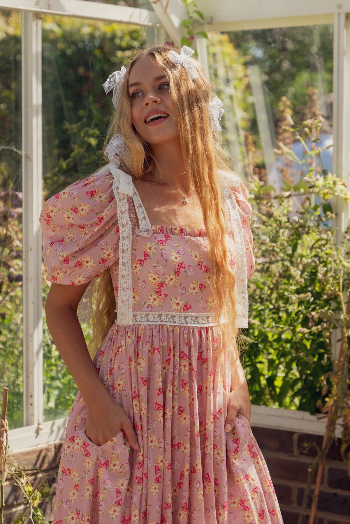 Cottage Magic Midi Dress