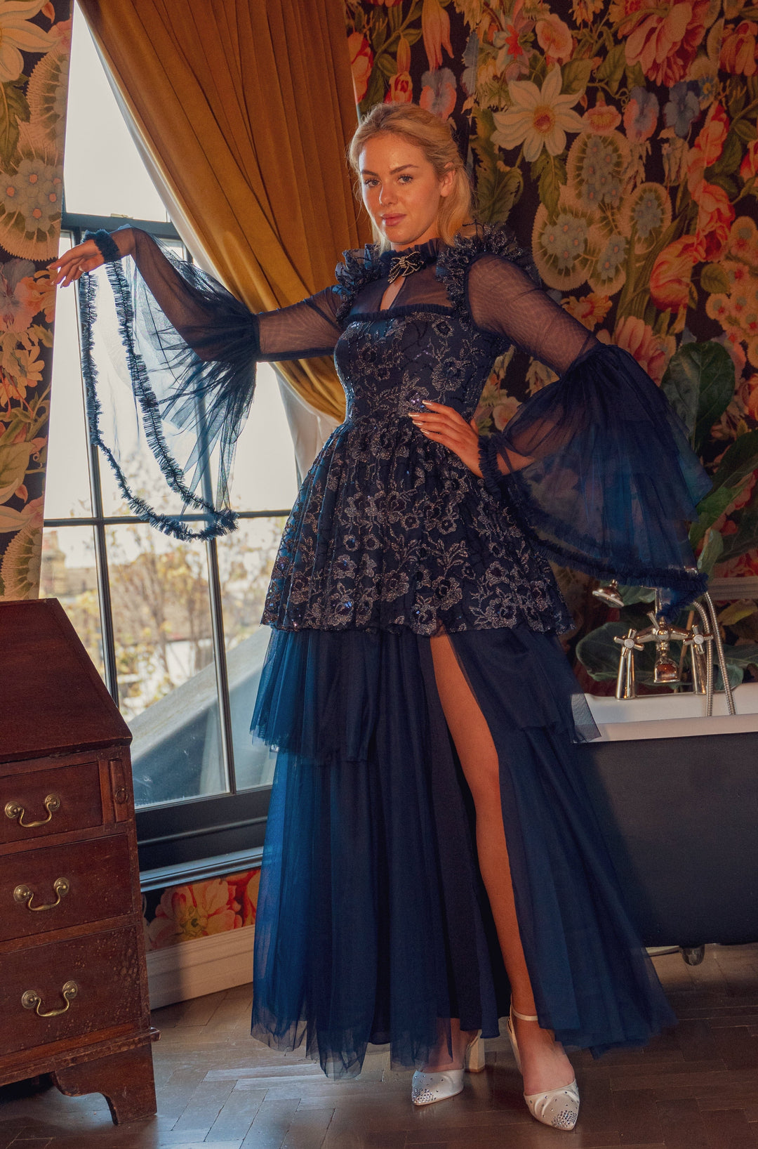midnights sequin dress Buy Hobbs Midnight Navy Sawyer Sequin Dress from Next USA