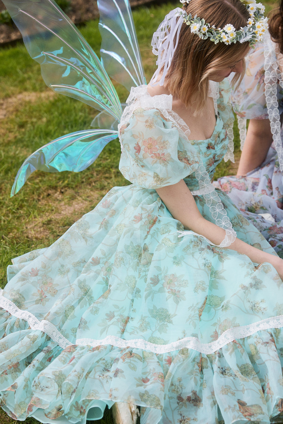 Fairy Tong dress Mint Magic Fairy Soirée Midi Dress