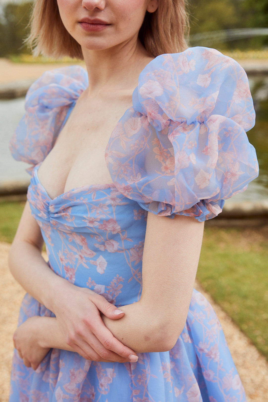 Narcissus Fairy Princess Dress - Cornflower Blue Fairy Tong Narcissus Fairy Princess Dress - Cornflower Blue Fairy Tong