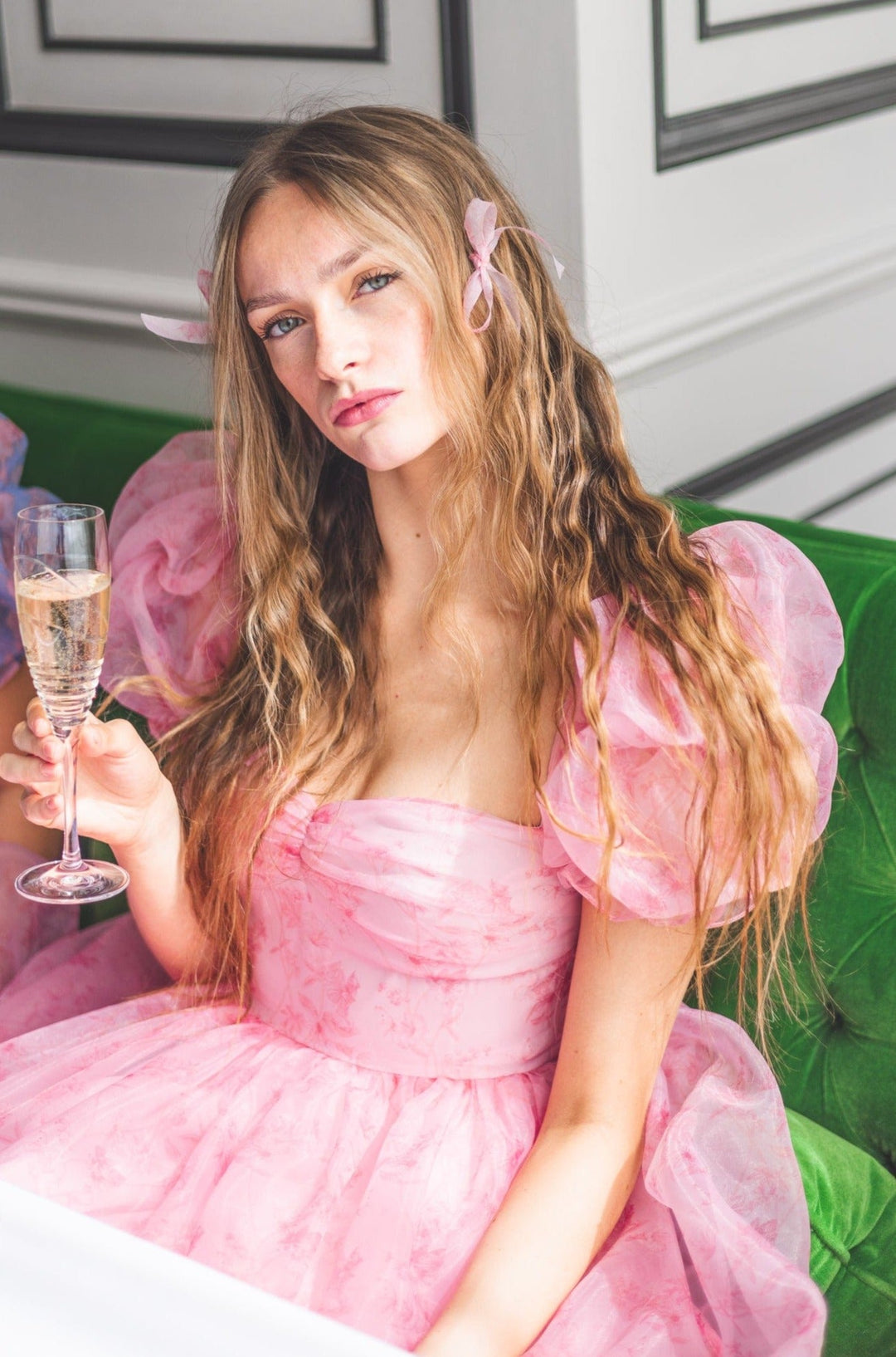 misty pink dress Narcissus Fairy Princess Dress