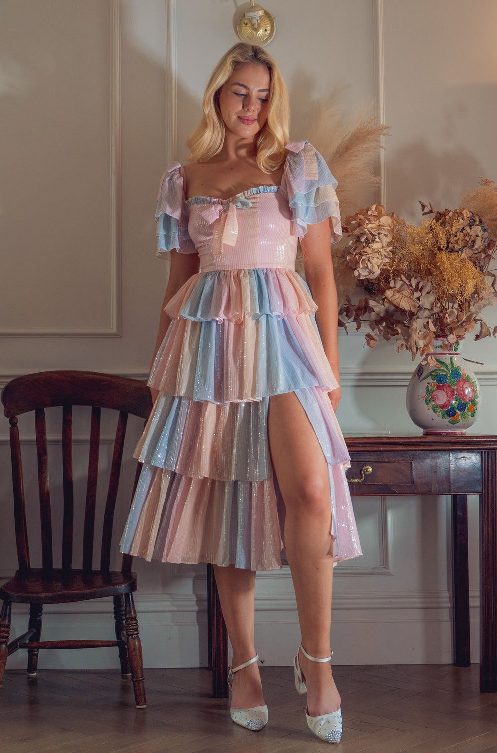 Rainbow Dreamtopia Sequin Dress