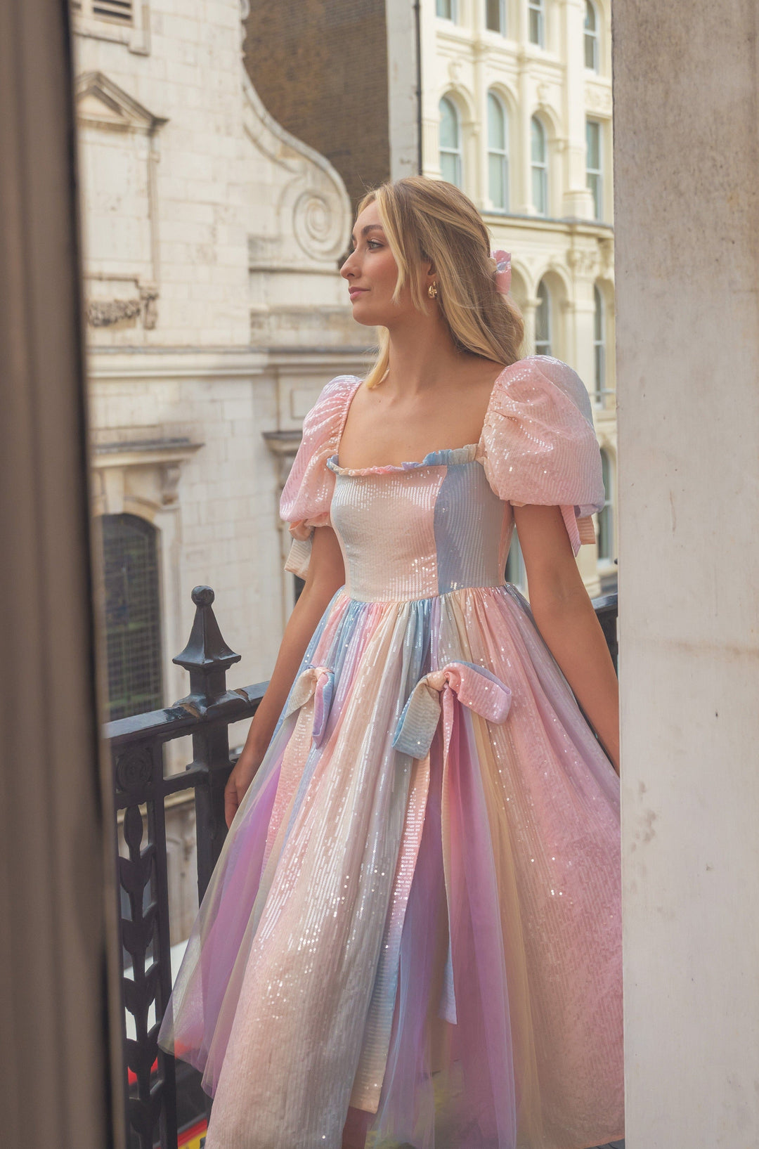 Rainbowland Sequin Midi Dress Fairy Tong Rainbowland Sequin Midi Dress Fairy Tong