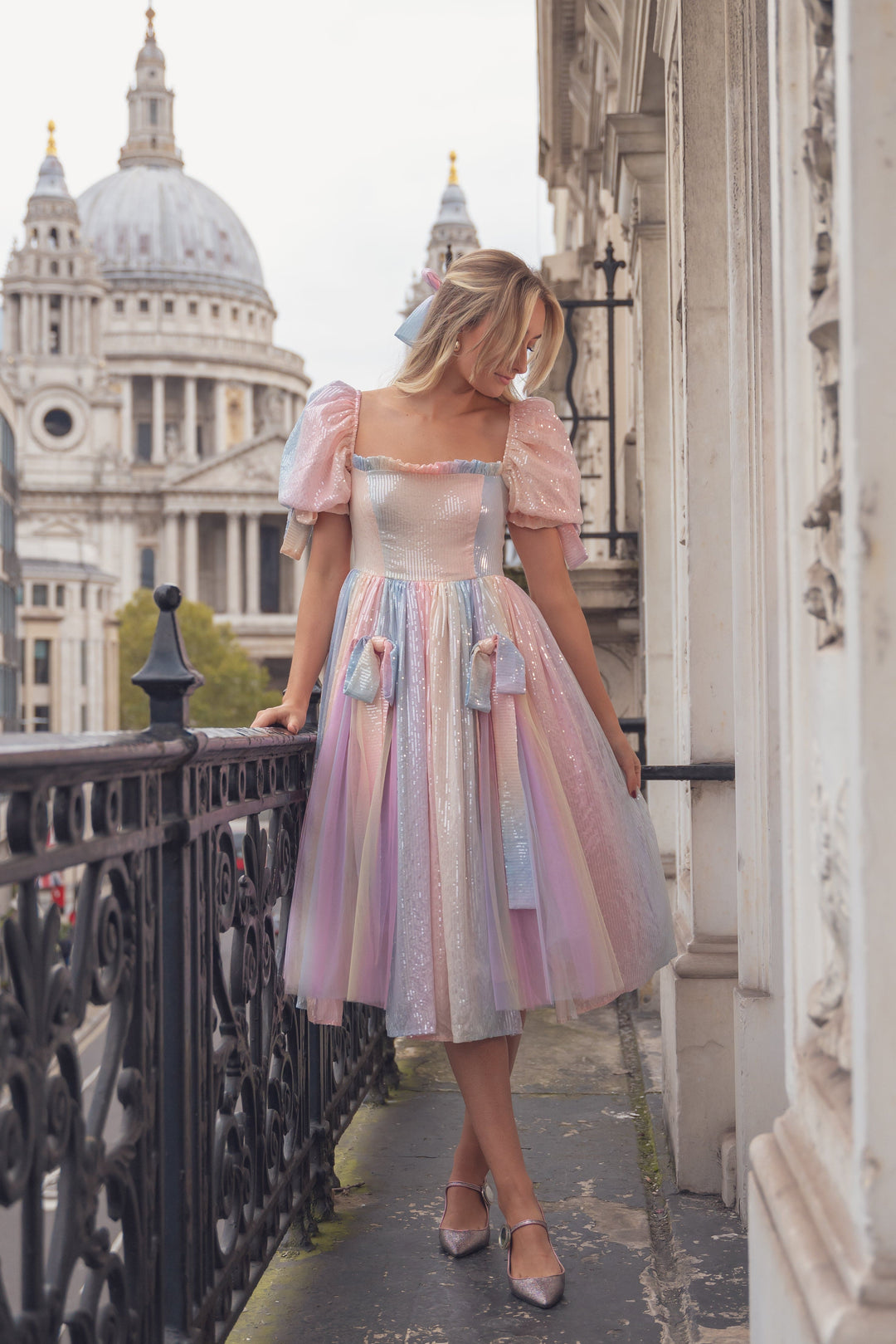 Rainbowland Sequin Midi Dress Fairy Tong Rainbowland Sequin Midi Dress Fairy Tong