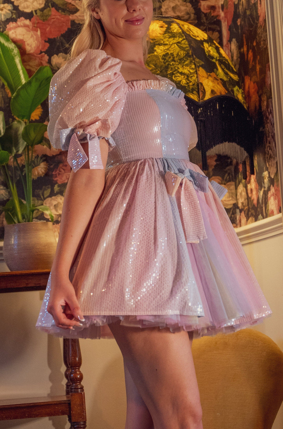 Fairy Tong dress Rainbowland Sequin Mini Dress