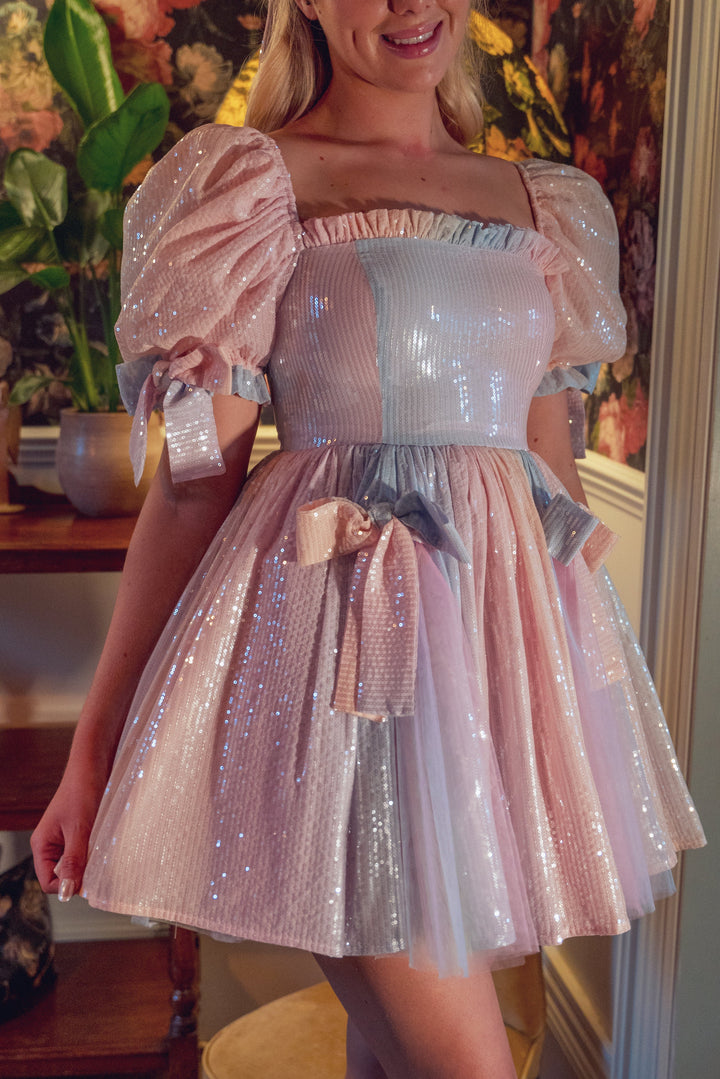 Fairy Tong dress Rainbowland Sequin Mini Dress