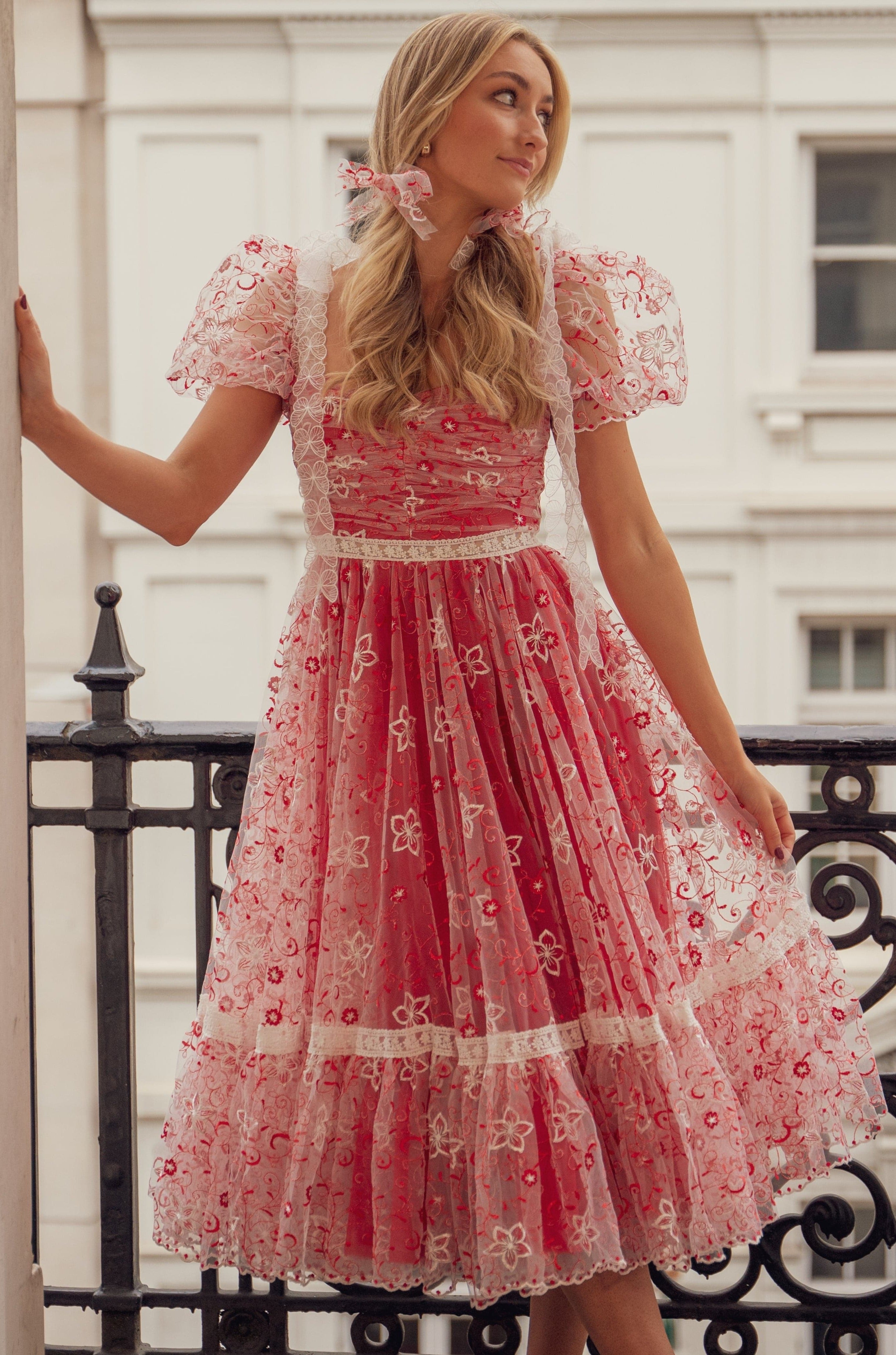 Red Magic Midi Dress – Fairy Tong