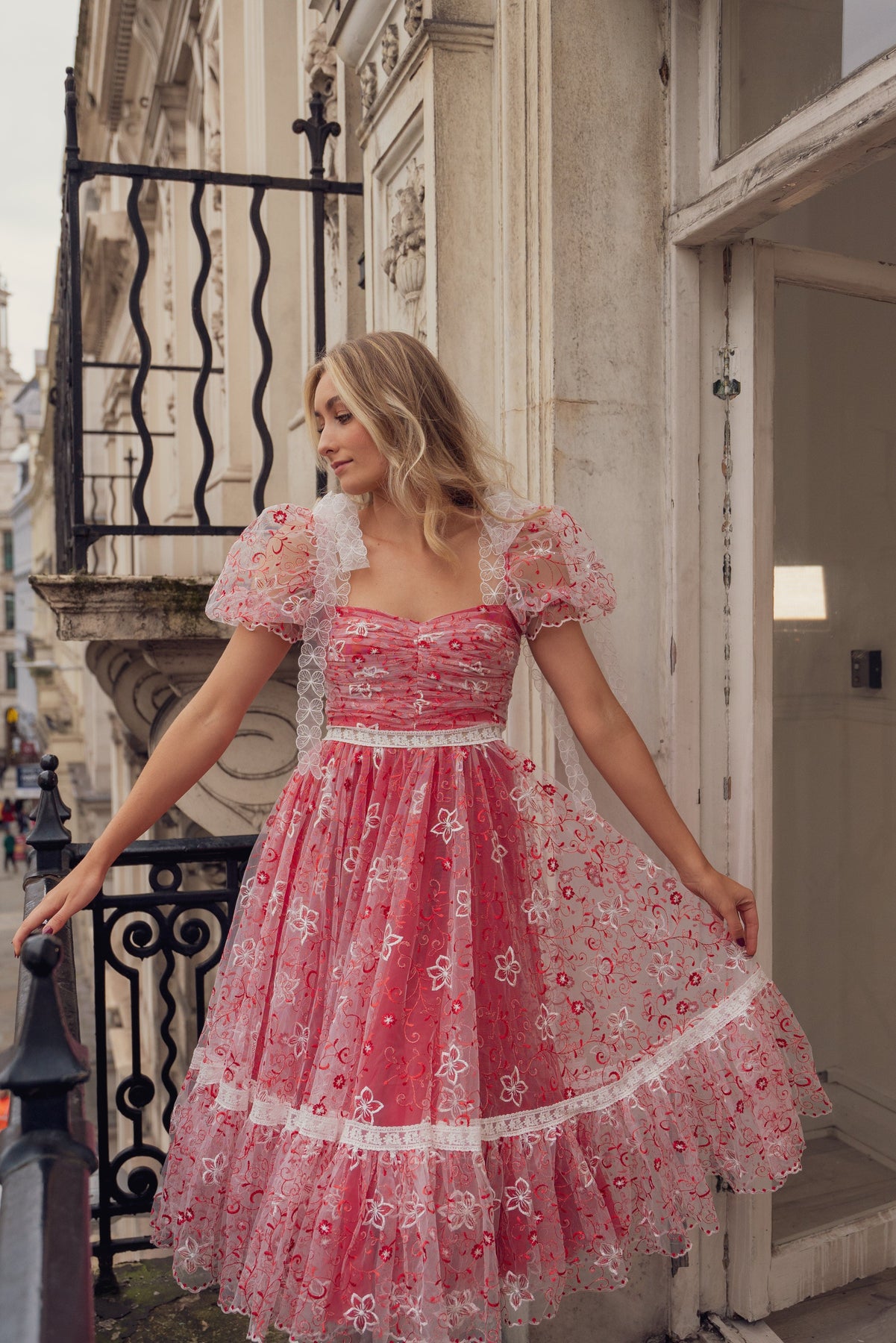 Red Magic Midi Dress – Fairy Tong