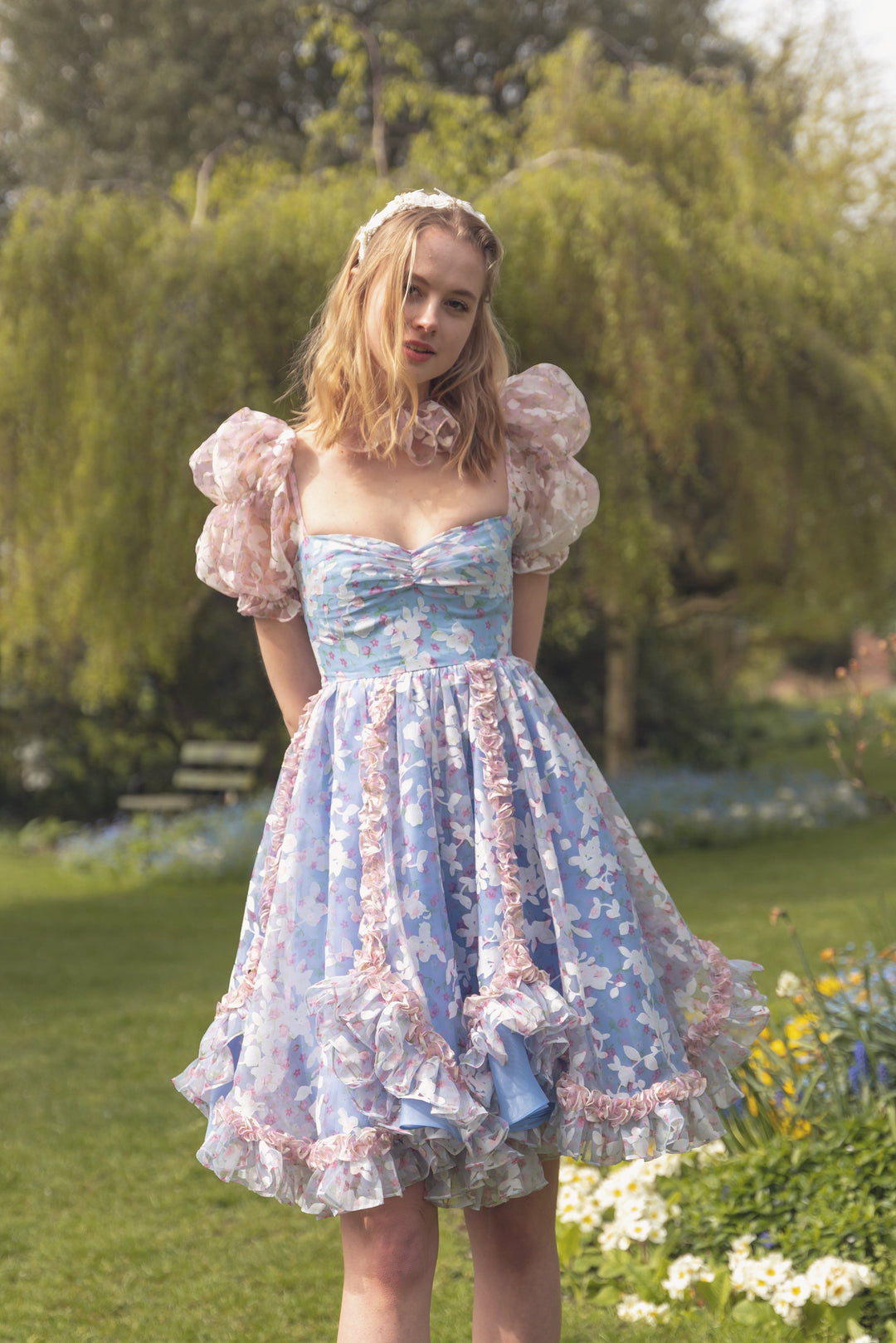 Rose Princess Dress - Periwinkle Blue Fairy Tong Rose Princess Dress - Periwinkle Blue Fairy Tong