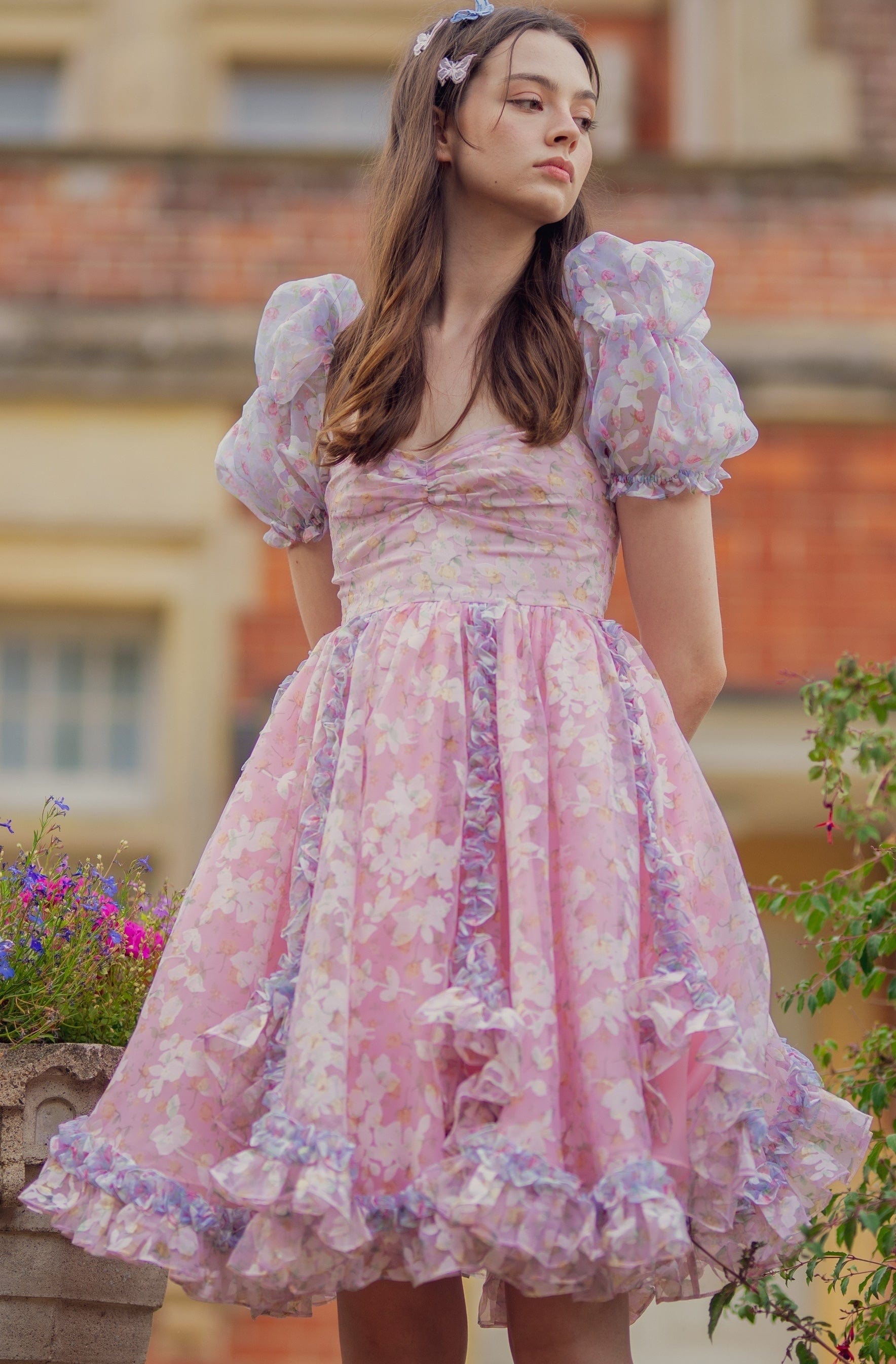 Rose Princess Dress Pink Blush