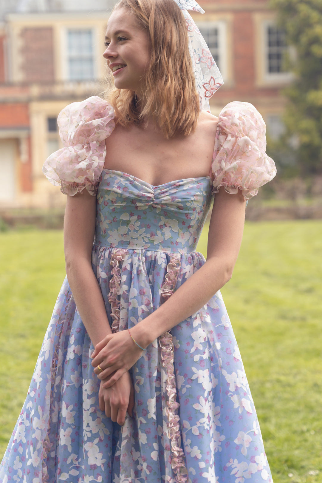 Fairy Tong dress Rose Princess Gown - Periwinkle Blue