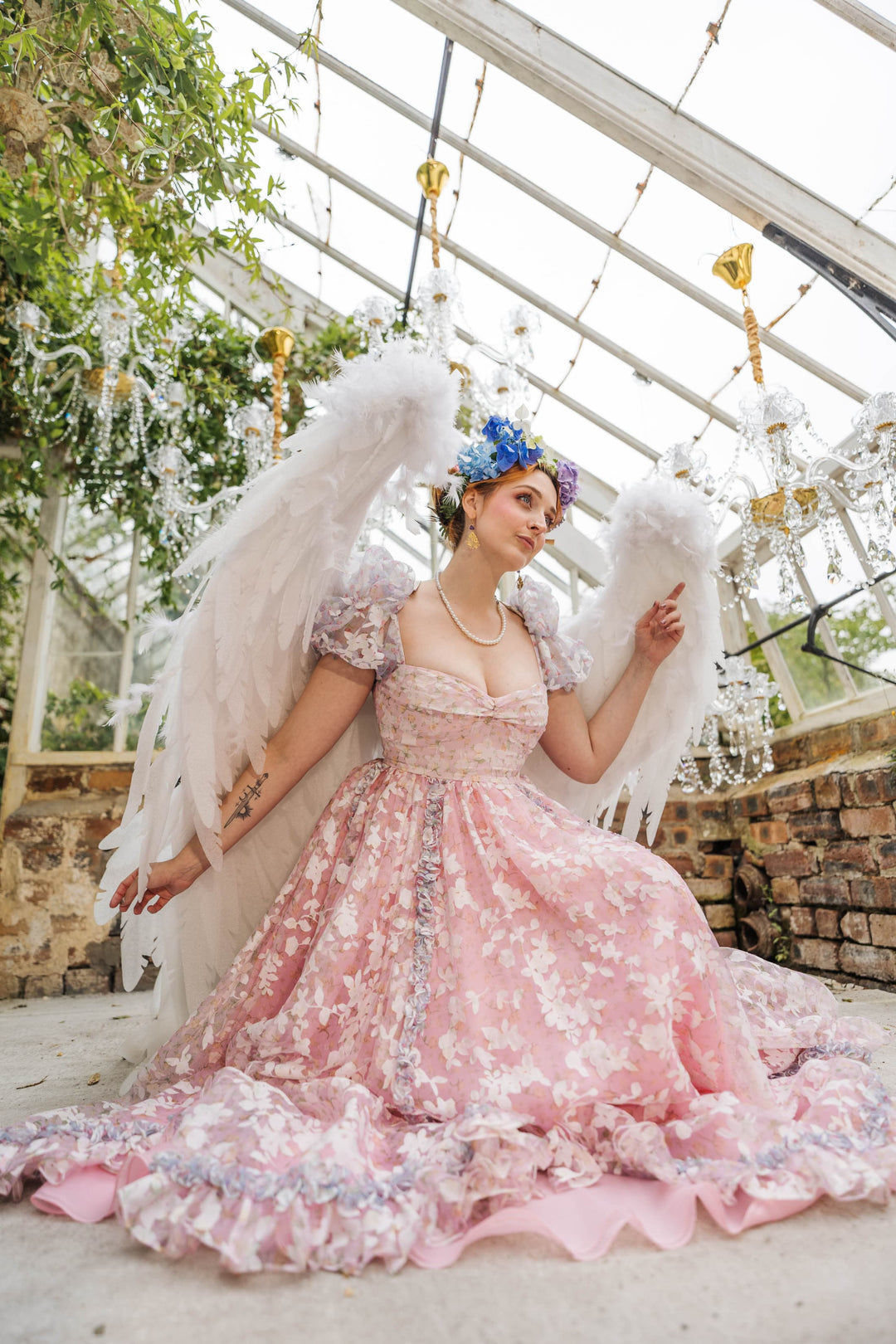 Rose Princess Gown - Pink Blush Fairy Tong Rose Princess Gown - Pink Blush Fairy Tong