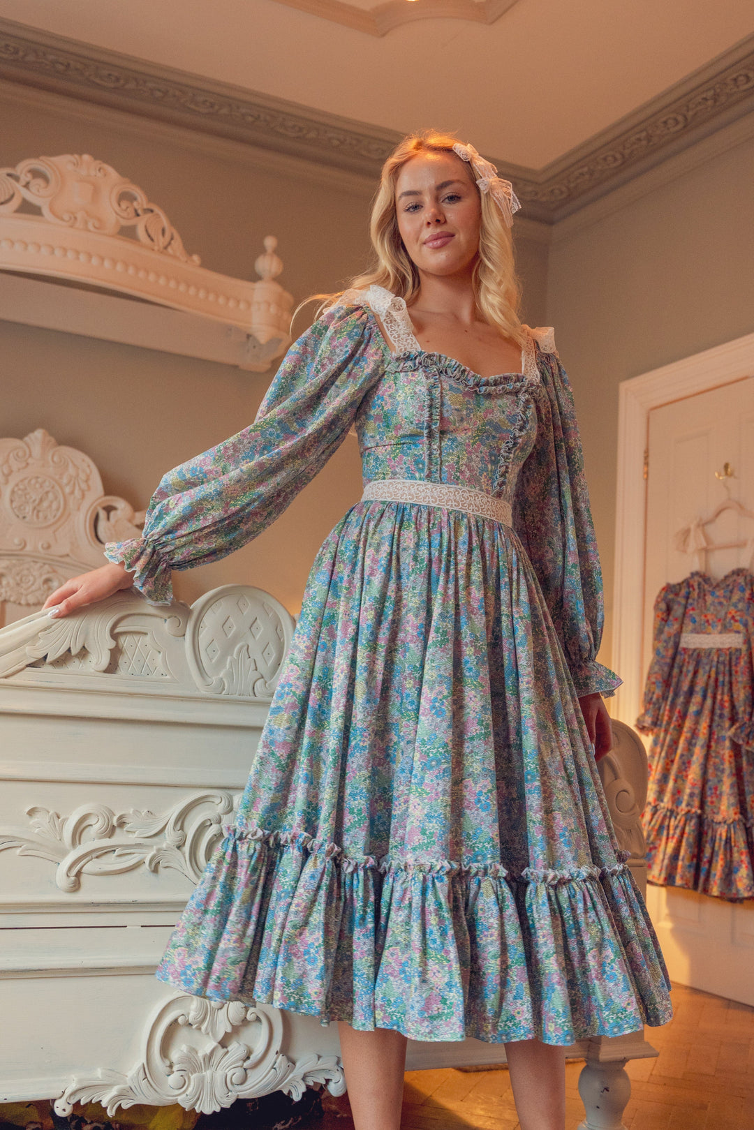 Wild Meadow Magic Midi Dress - Pastel Fairy Tong Wild Meadow Magic Midi Dress - Pastel Fairy Tong