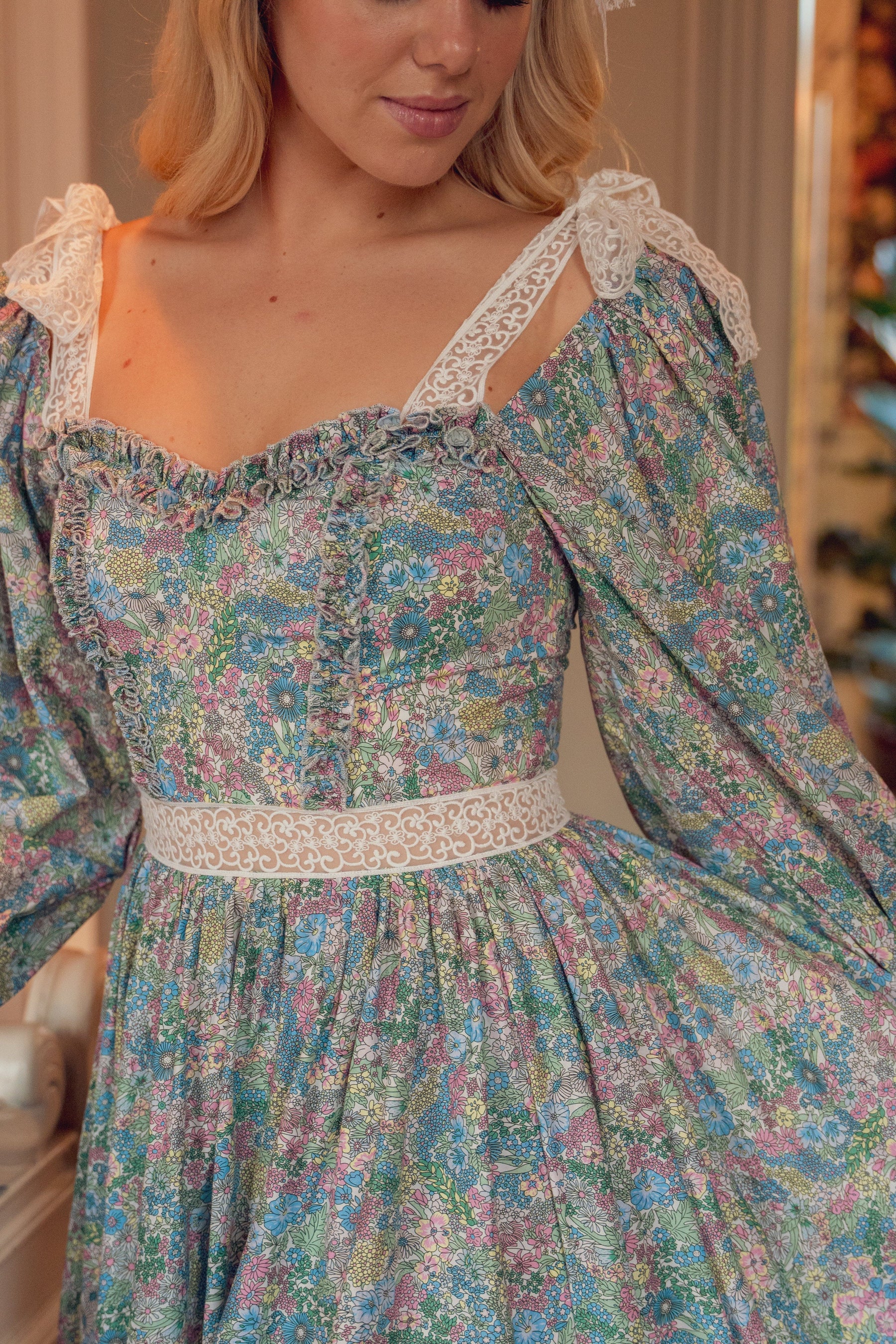 Wild Meadow Magic Midi Dress