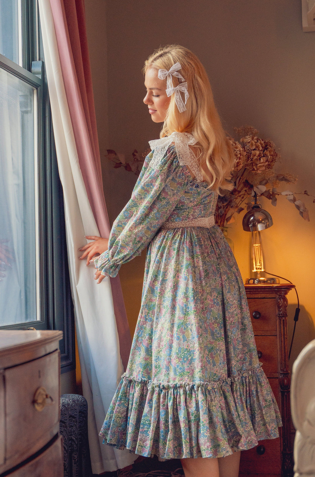 Wild Meadow Magic Midi Dress - Pastel Fairy Tong Wild Meadow Magic Midi Dress - Pastel Fairy Tong