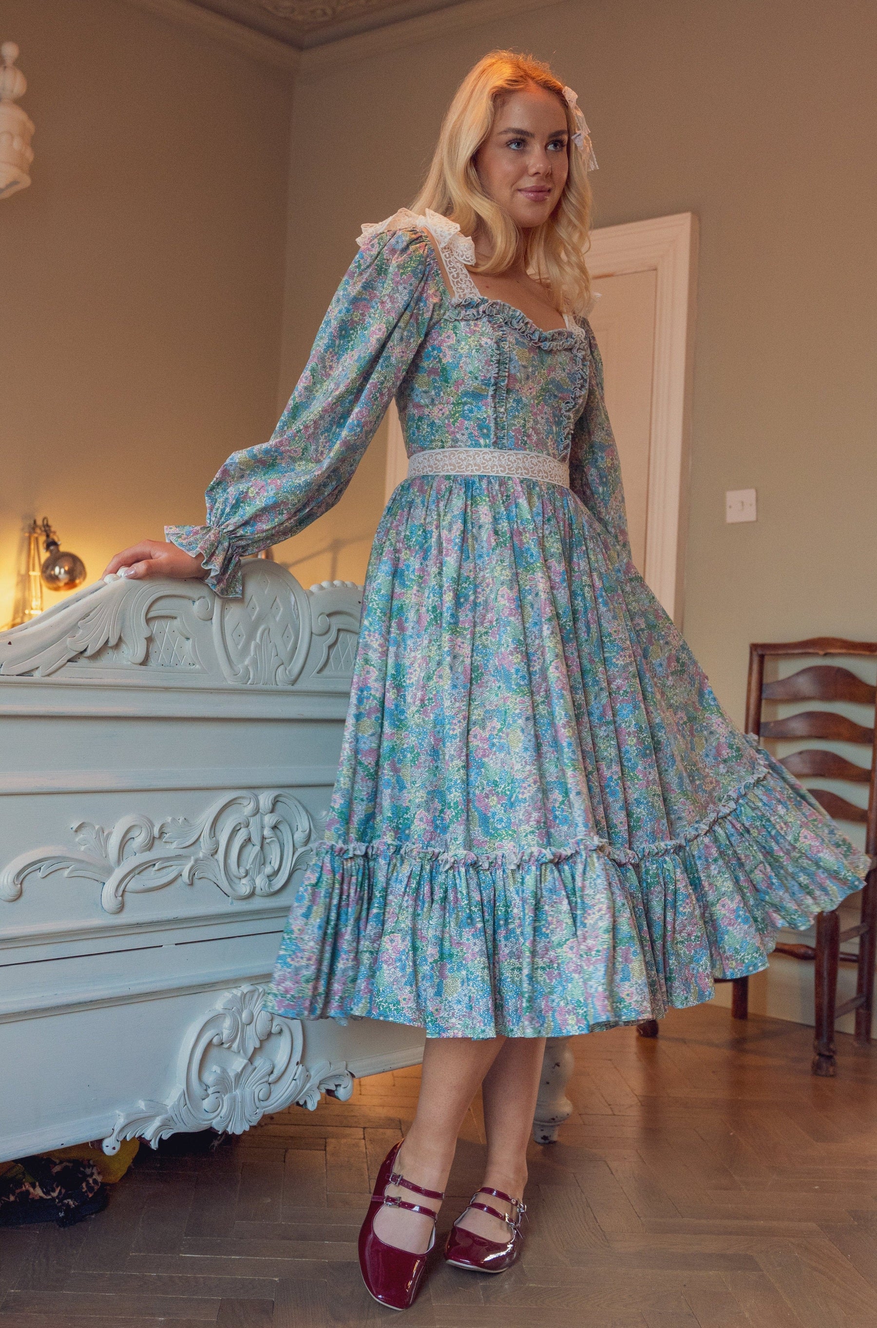 Wild Meadow Magic Midi Dress