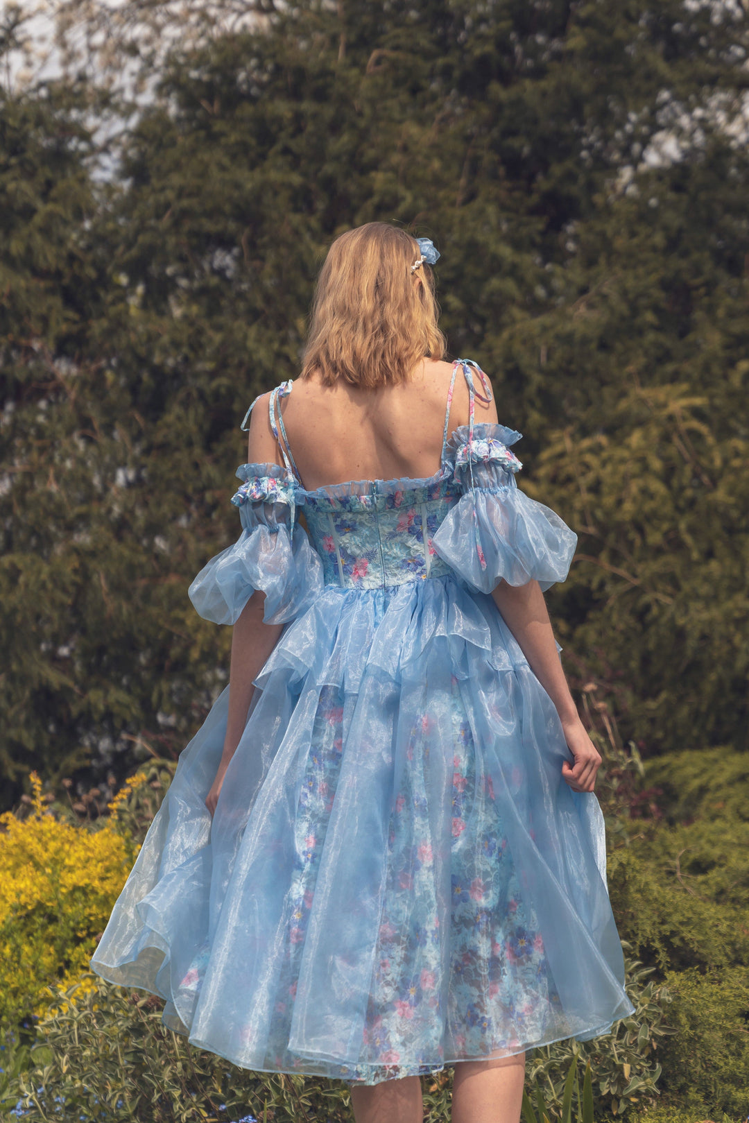Wildflower Sea Midi Dress Fairy Tong Wildflower Sea Midi Dress Fairy Tong