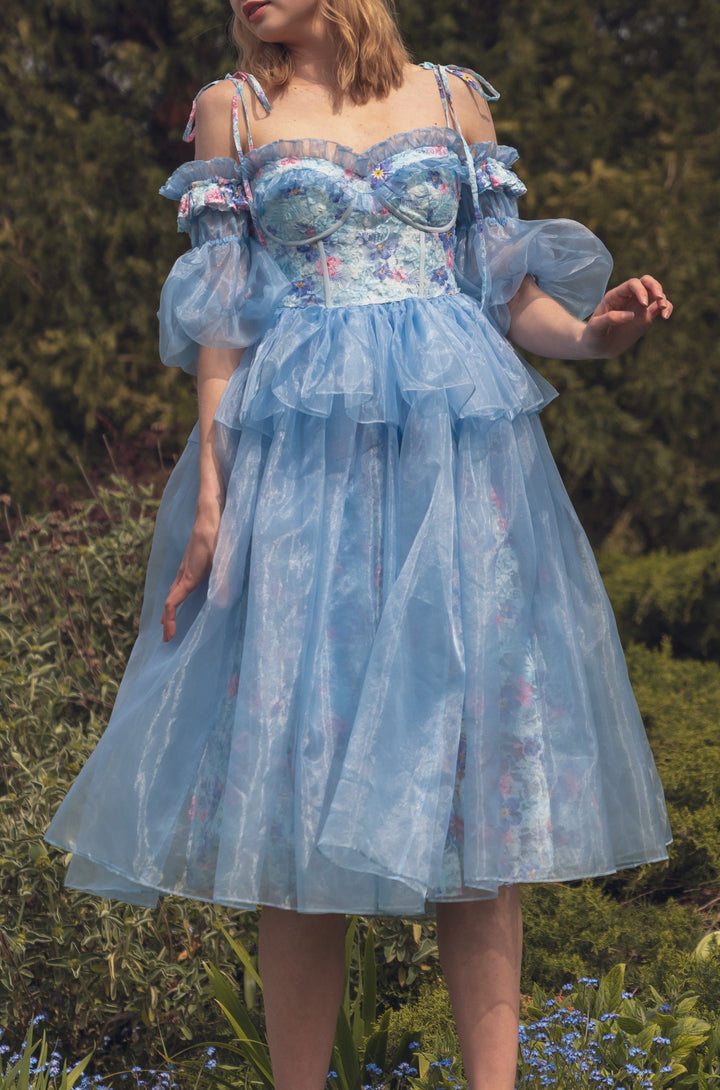 Fairy Tong dress Wildflower Sea Midi Dress