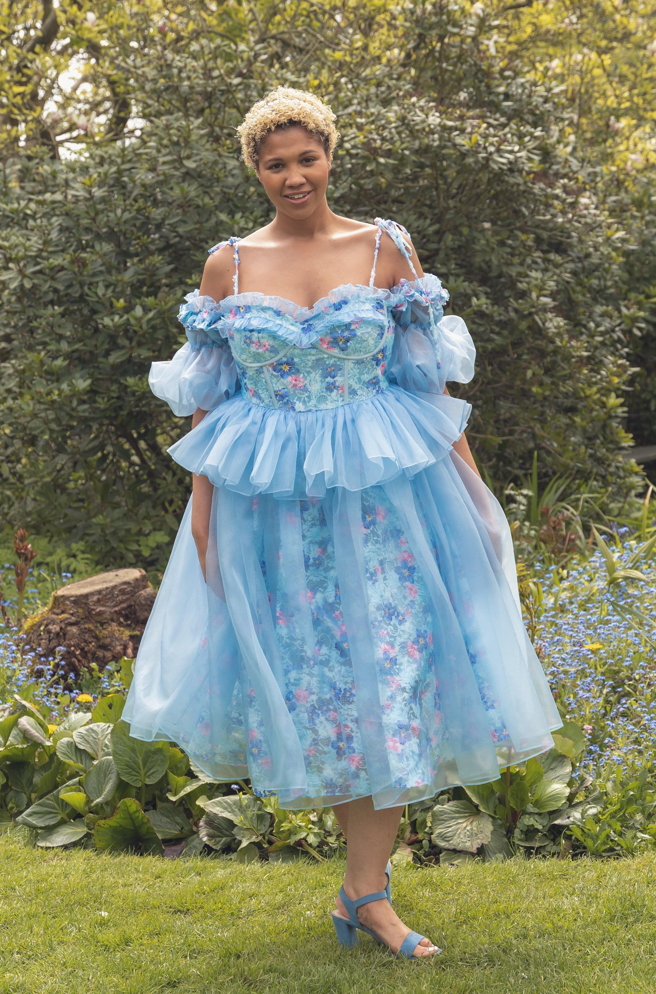 Wildflower Sea Midi Dress – Fairy Tong