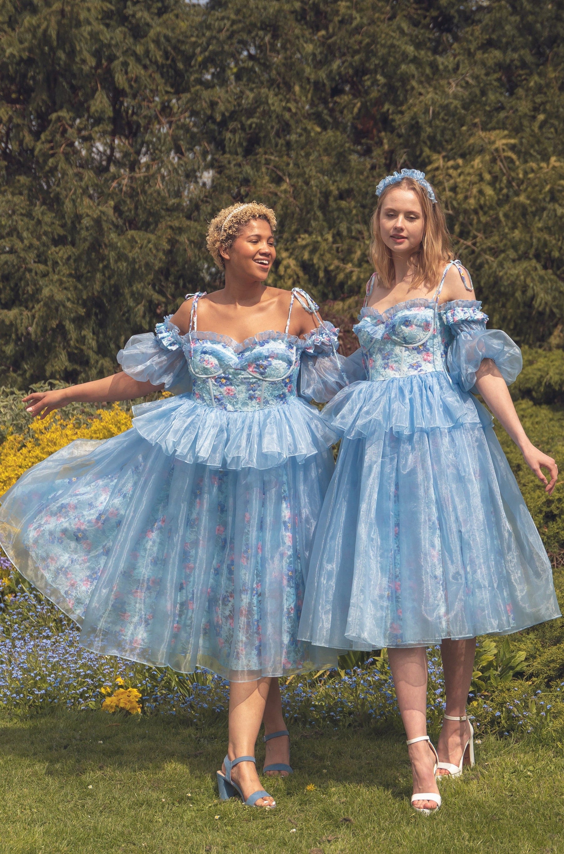 Wildflower Sea Midi Dress – Fairy Tong