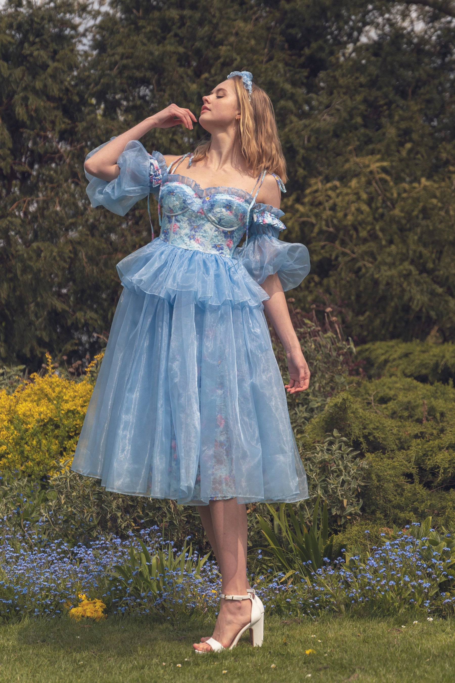 Wildflower Sea Midi Dress – Fairy Tong