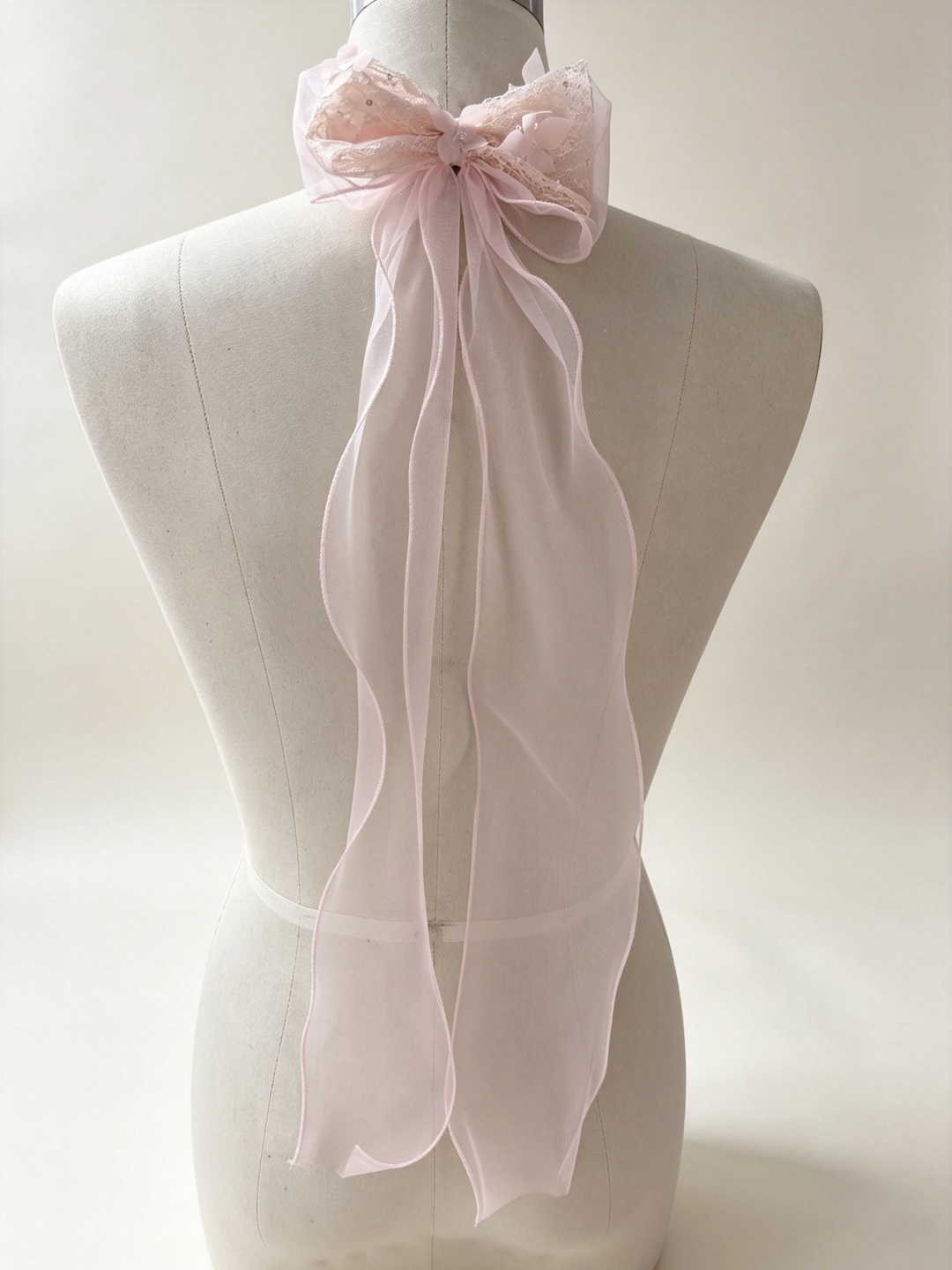 Ballerina Lace Hair Bow – 2 Colourways