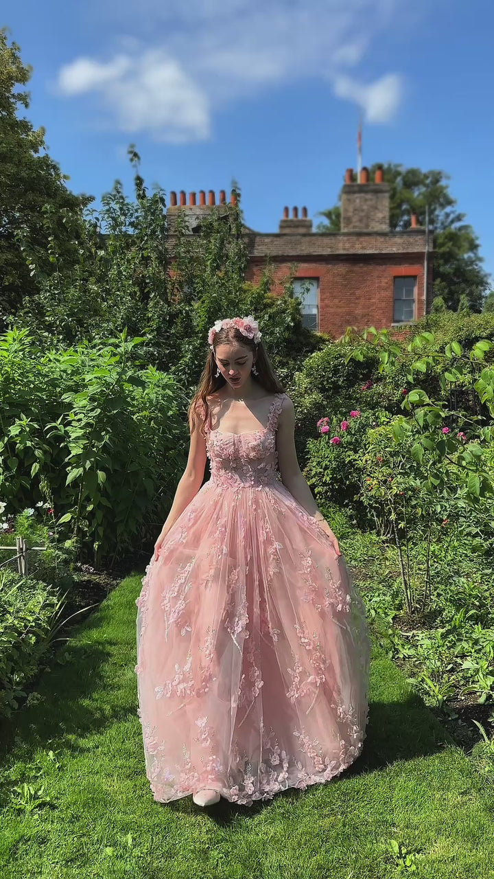 Bloom Reverie Sequin Gown