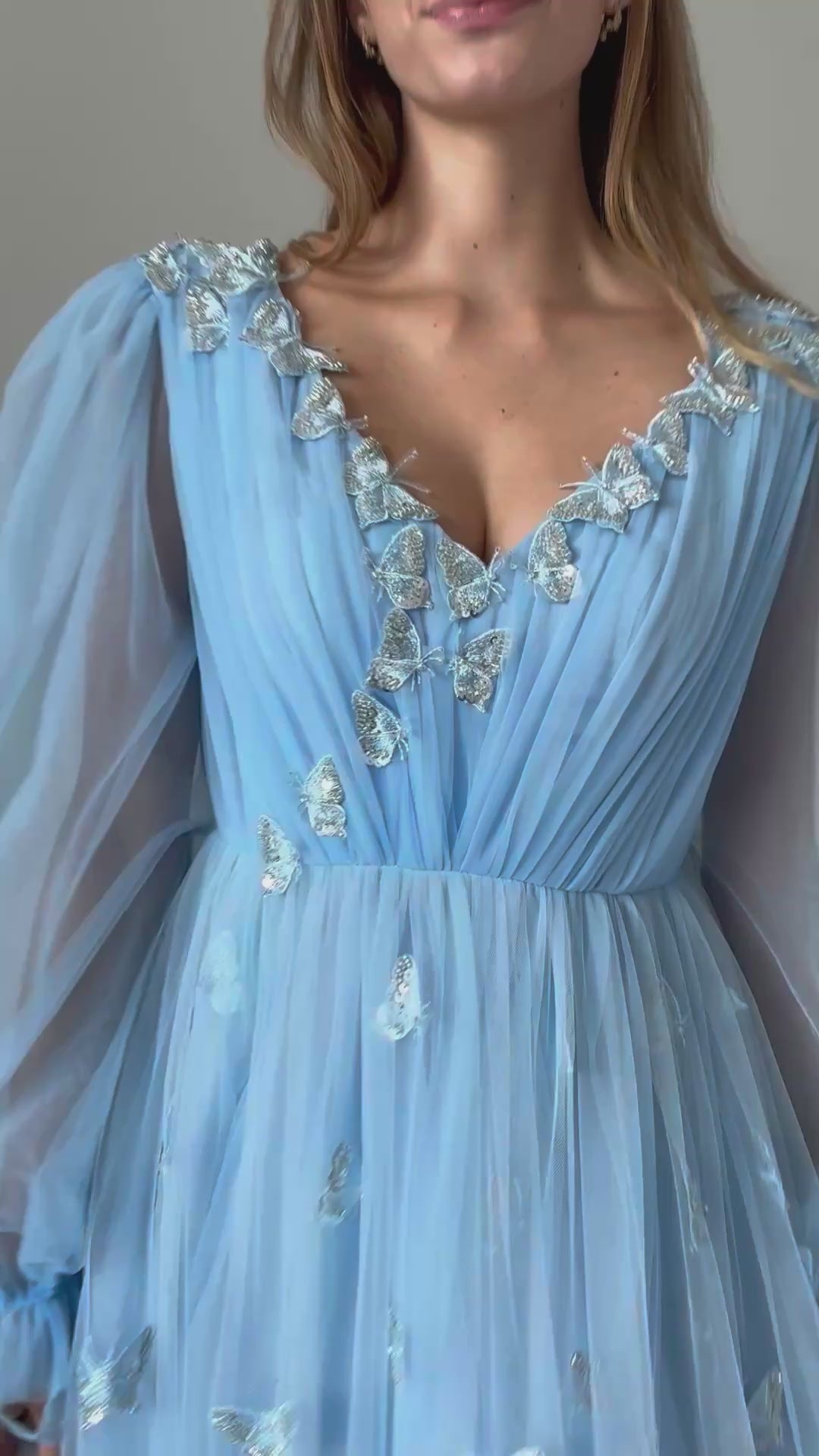 The 5th Butterfly Crystal Gown