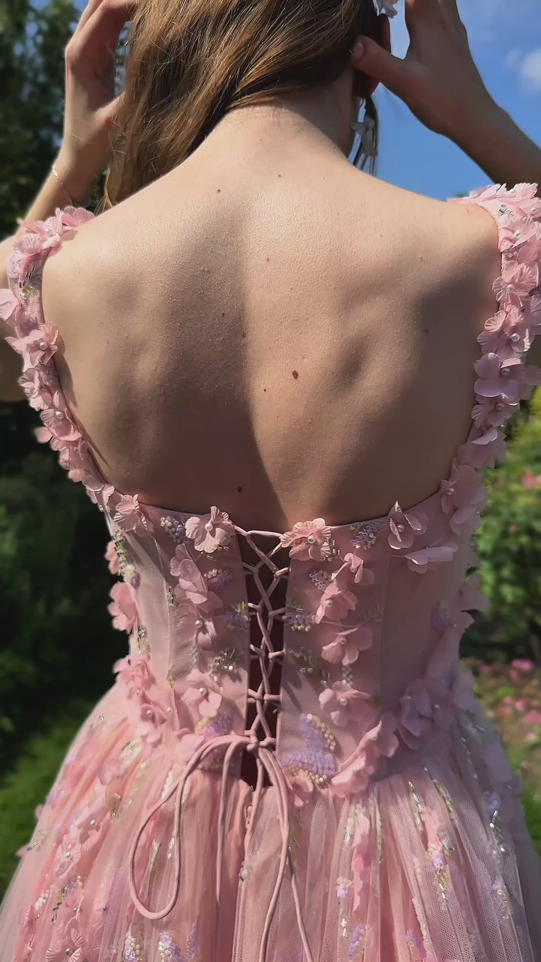 Bloom Reverie Sequin Gown